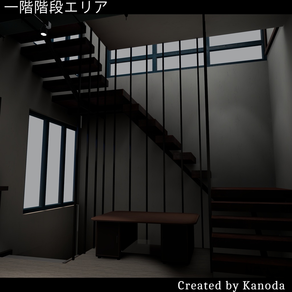 【VRChatワールド】カフェカノ三階建てレンタル