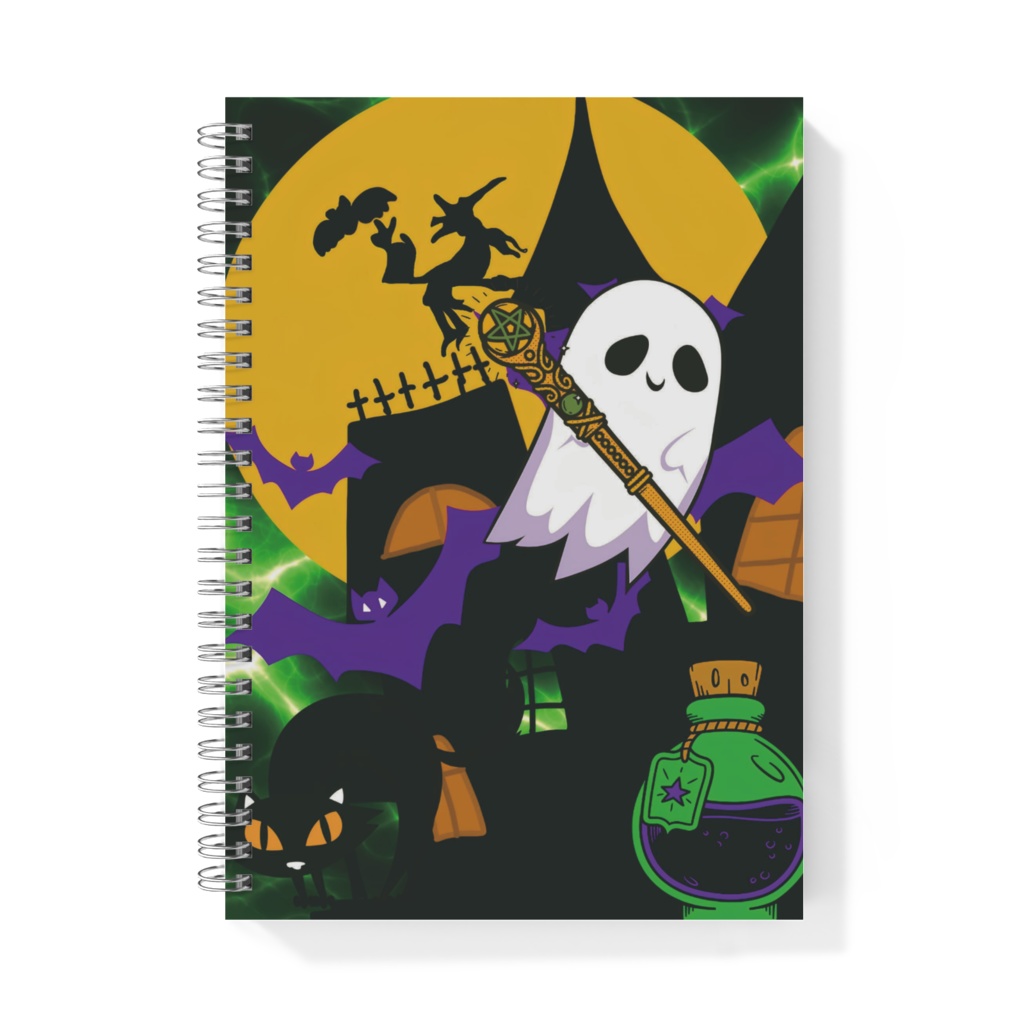 ハロウィン✦リングノート (A5サイズ)