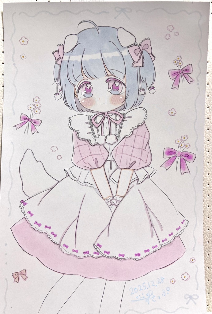 原画イラスト【子犬ちゃん】