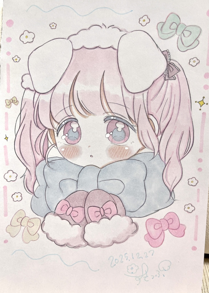 原画イラスト【うさぎちゃん】