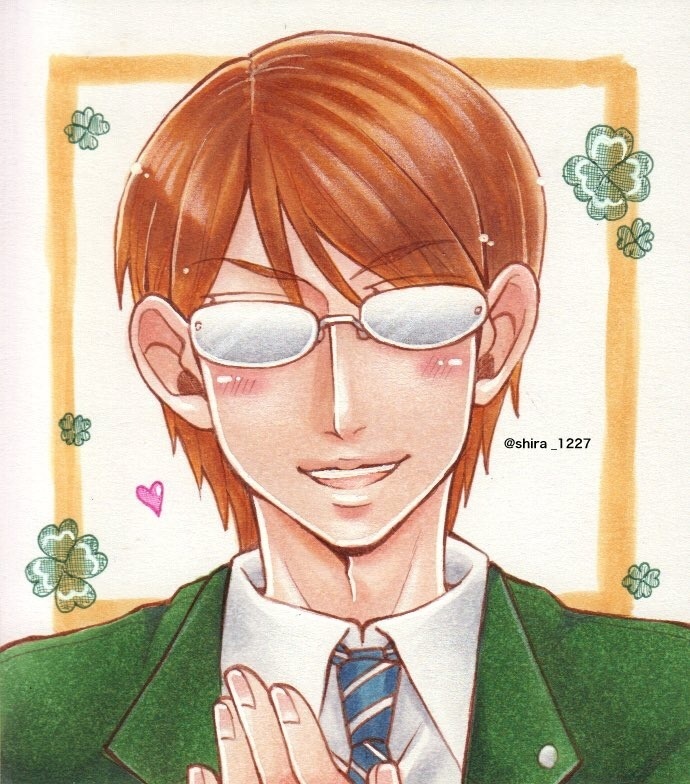 柳生比呂士色紙(原画一点もの)