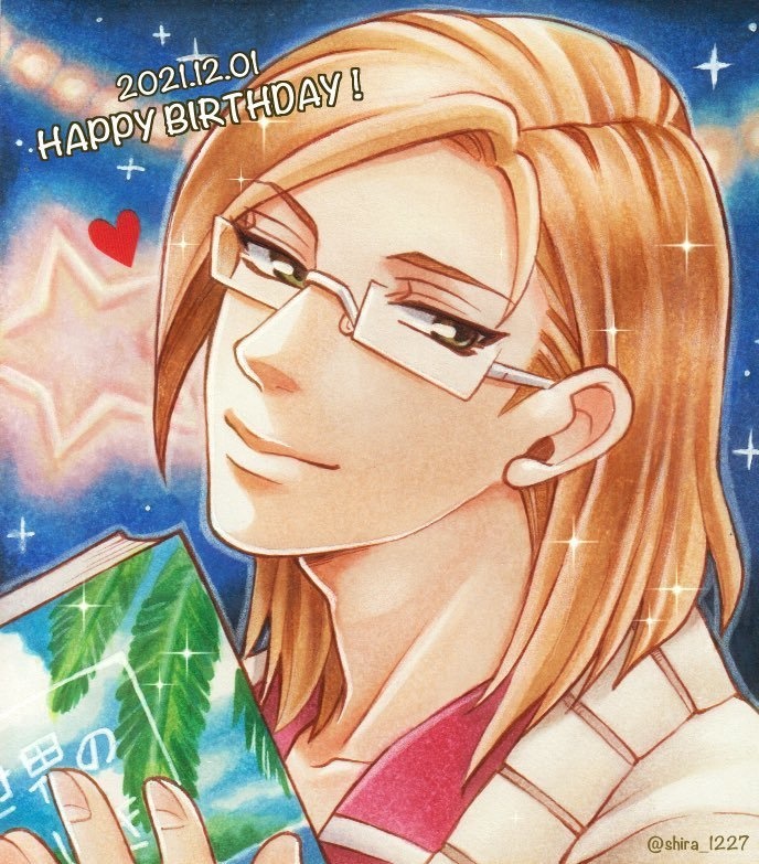 三津谷あくと色紙【原画一点もの】