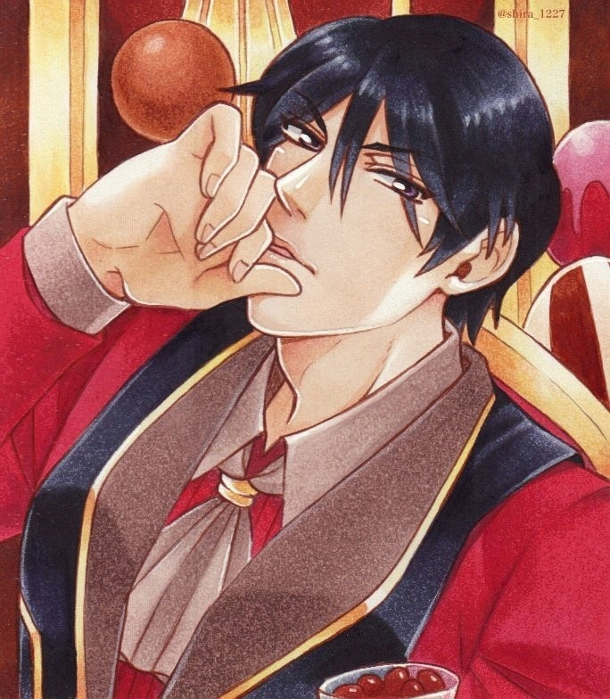 【テニスの王子様】徳川カズヤ色紙【原画一点もの】