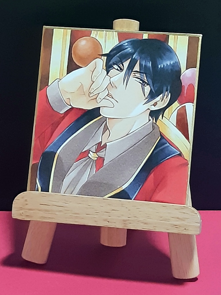 【テニスの王子様】徳川カズヤ色紙【原画一点もの】