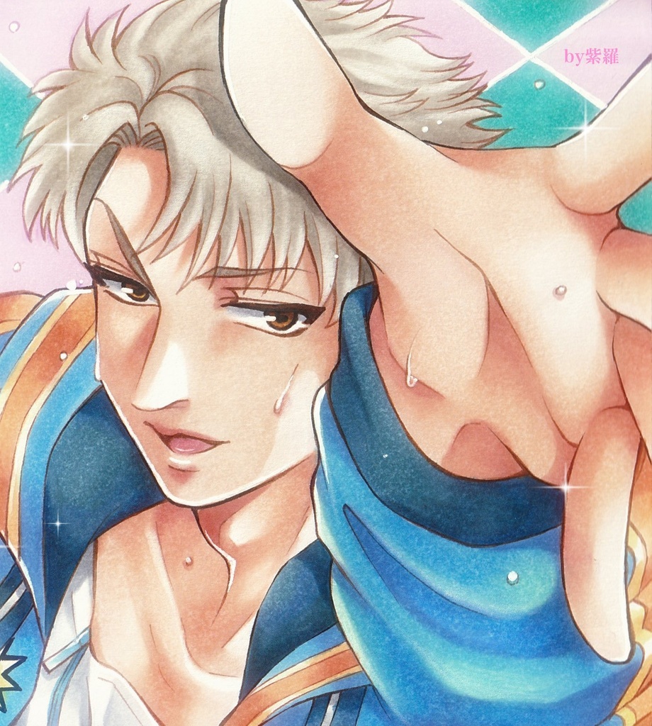 【テニスの王子様】鳳長太郎色紙【原画一点もの】