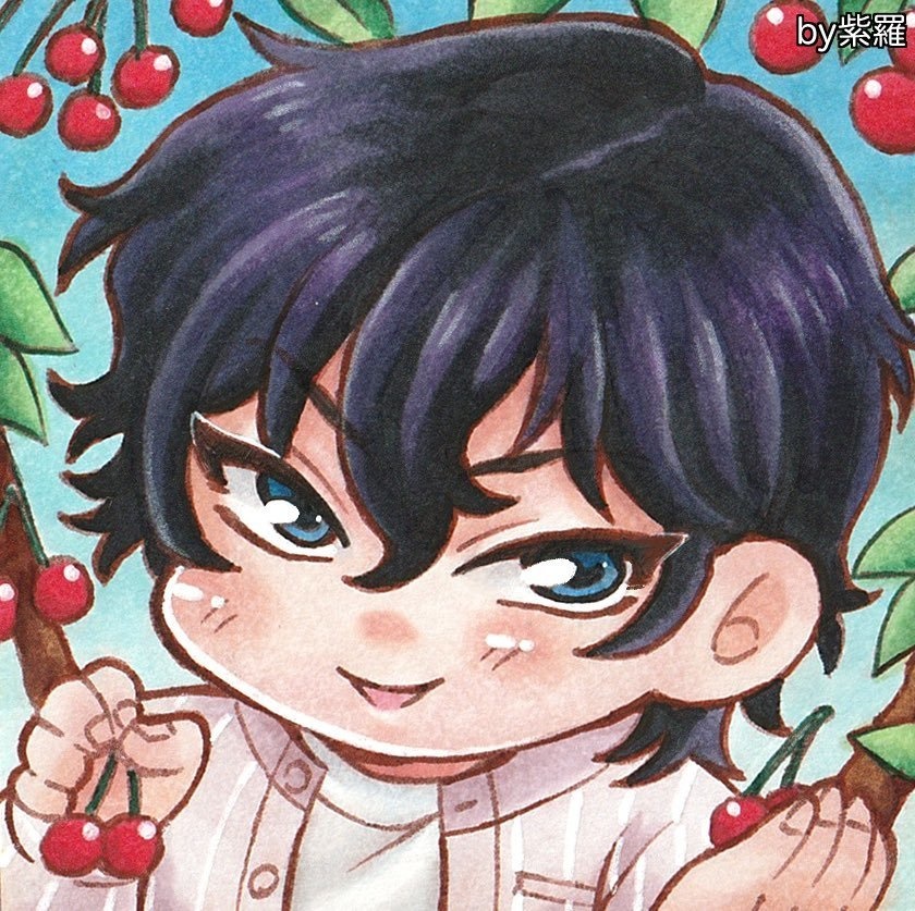 【テニスの王子様】観月はじめ豆色紙【原画一点もの】