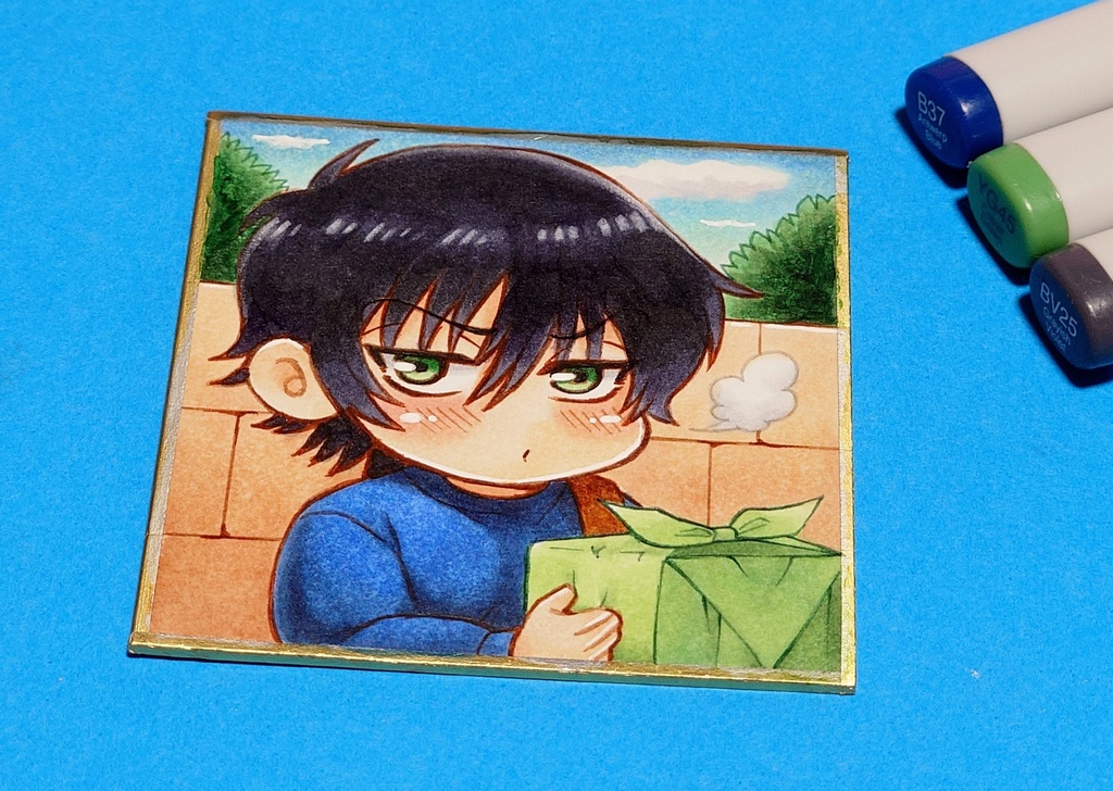 【テニスの王子様】海堂薫豆色紙【原画一点もの】
