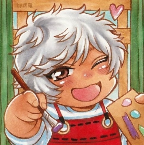 【テニスの王子様】種ヶ島修二豆色紙【原画一点もの】