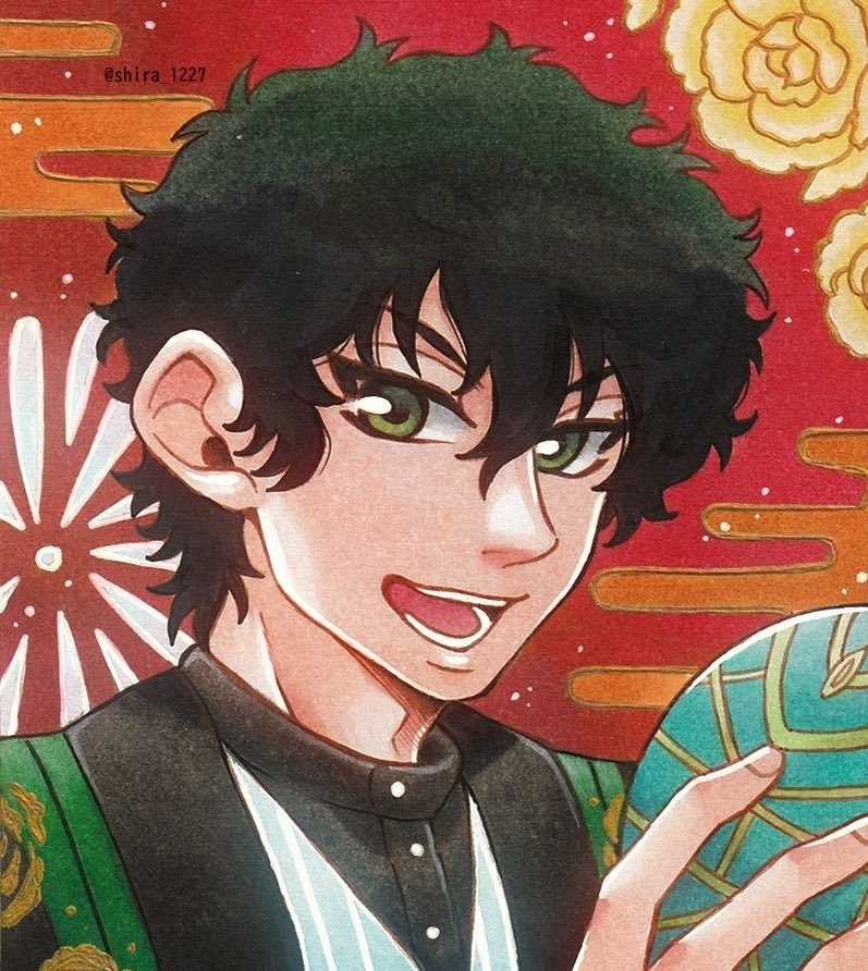 【テニスの王子様】切原赤也色紙【原画一点もの】