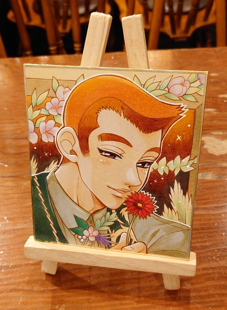 【テニスの王子様】河村隆色紙【原画一点もの】