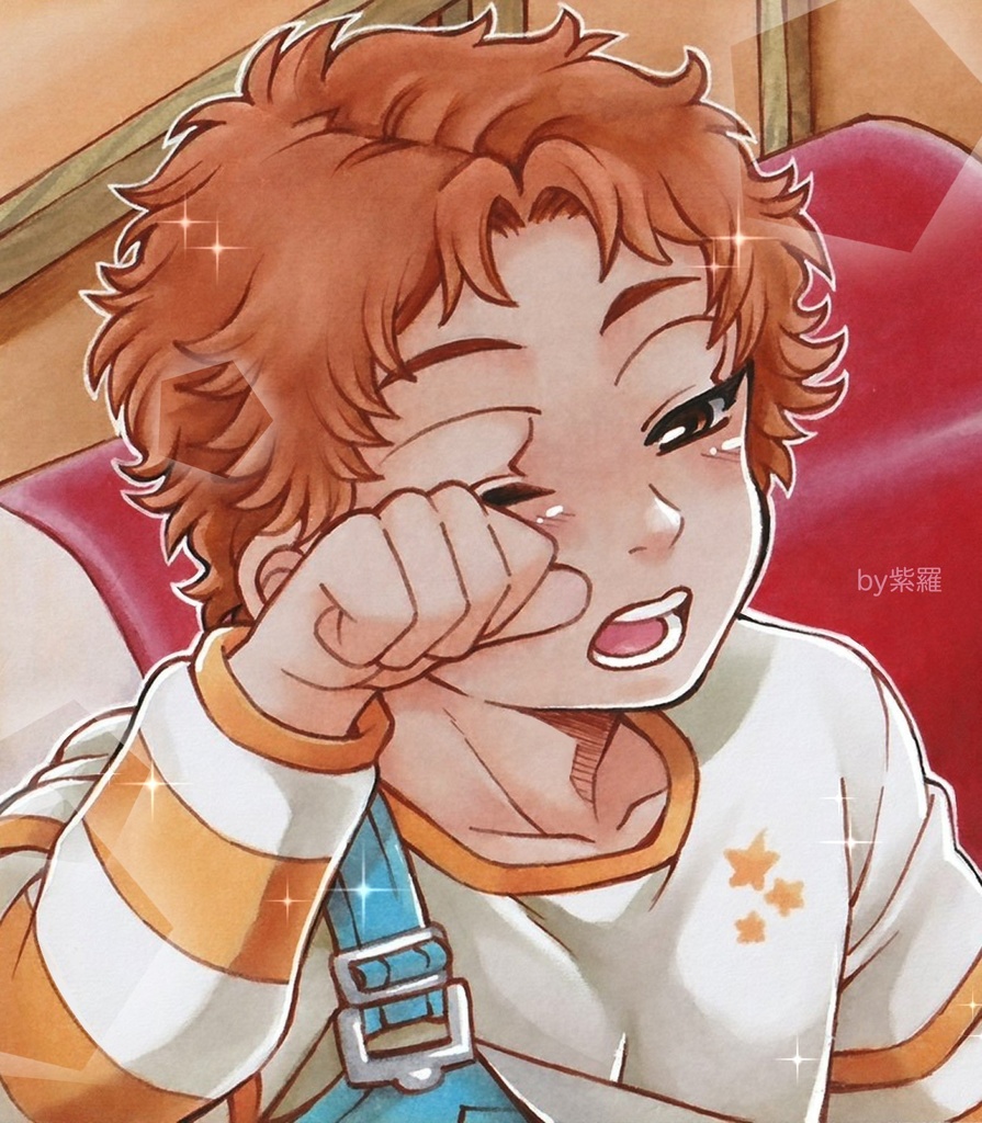 【テニスの王子様】芥川慈郎色紙【原画一点もの】