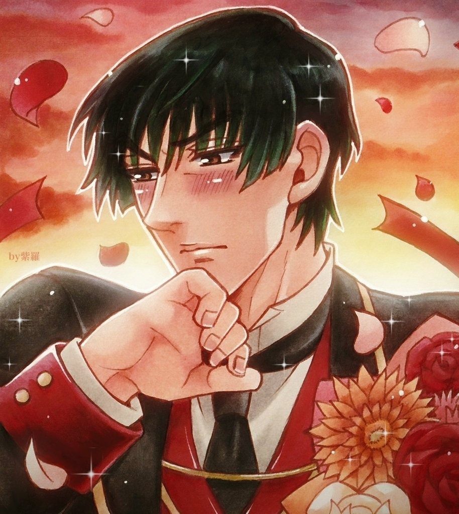 【テニスの王子様】真田弦一郎色紙【原画一点もの】