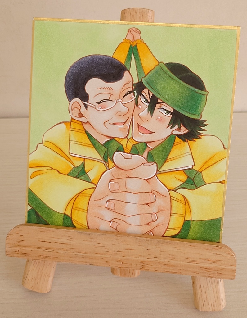 【テニスの王子様】金色小春&一氏ユウジ色紙【原画一点もの】