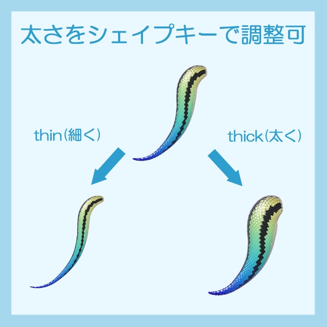 【MA対応】【MA設定済み】ぬるトカゲテール