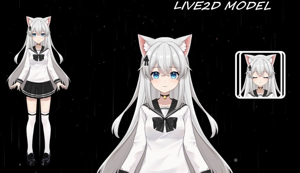 【汎用モデル】猫娘