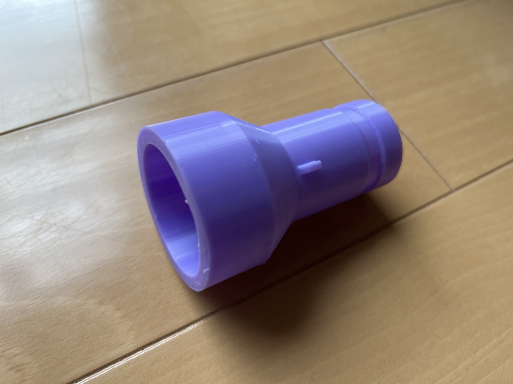 ダイソン用 布団圧縮袋、衣類圧縮袋用変換アダプター(自作品)