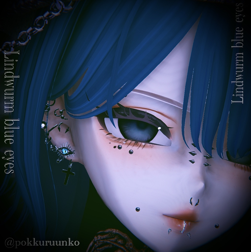 【Full Pack】Lindwurm blue eyes+Animation