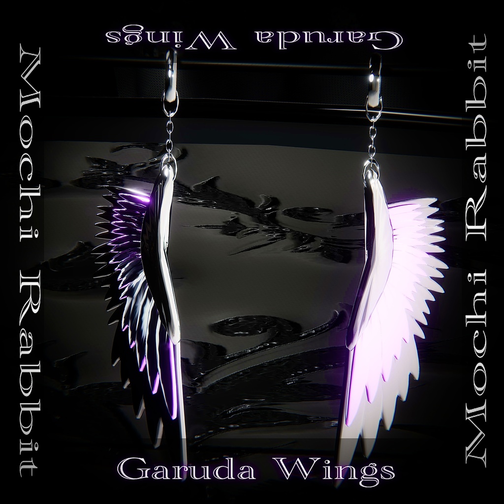 Garuda Wings Earring 【11アバター対応】