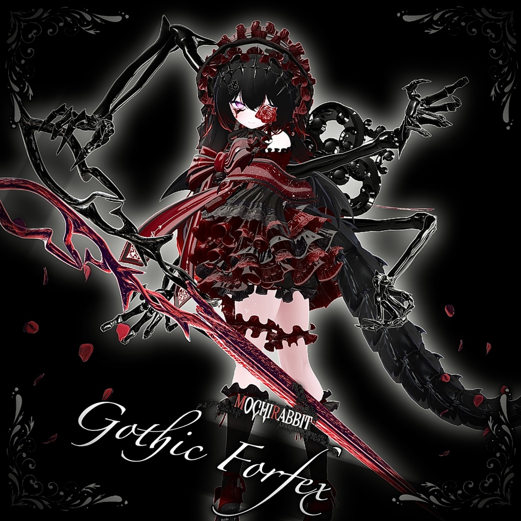 🌹Gothic Forfex🌹【MA対応】 - #MochiRabbit /もちうさぎ - BOOTH
