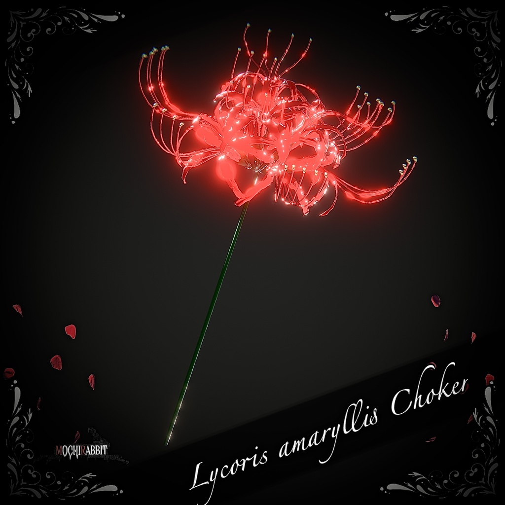 Lycoris amaryllis Choker