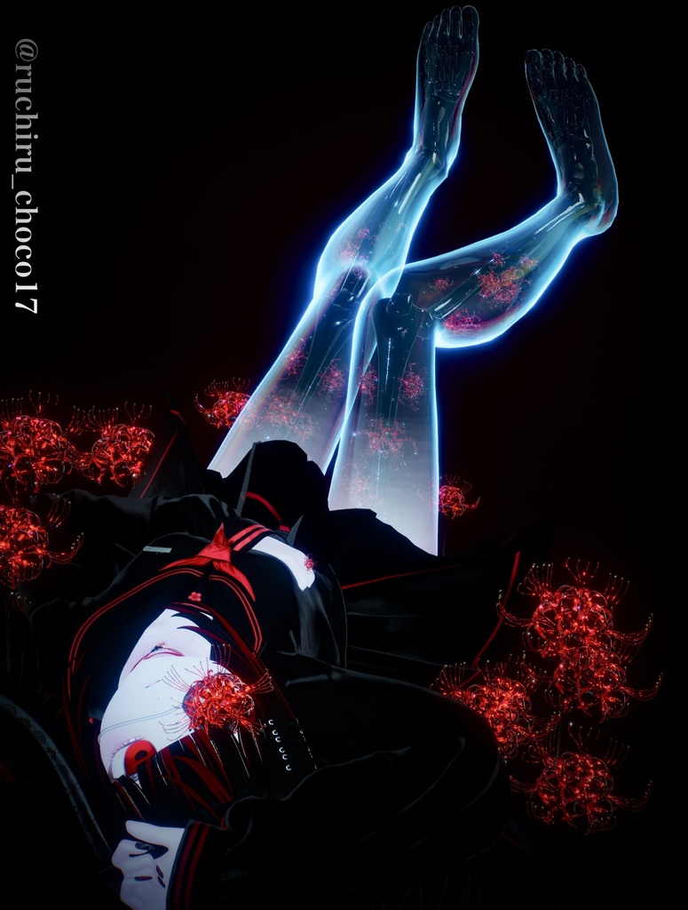 ⟡SALE⟡【MA対応】🦴Necrostride‐ネクロストライド‐【Aquaglassコラボコンテンツ】