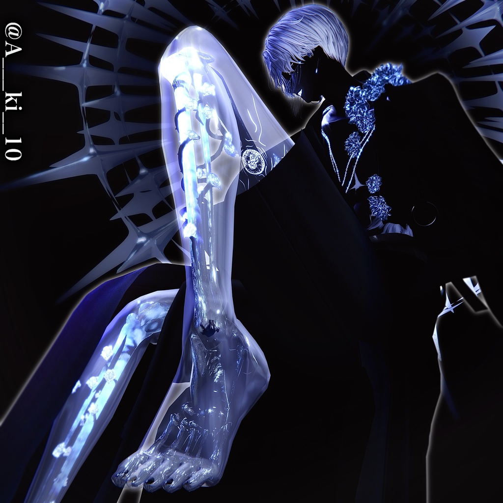 ⟡SALE⟡【MA対応】🦴Necrostride‐ネクロストライド‐【Aquaglassコラボコンテンツ】