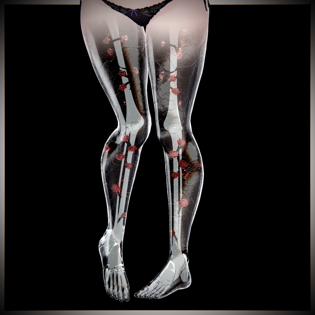 ⟡SALE⟡【MA対応】🦴Necrostride‐ネクロストライド‐【Aquaglassコラボコンテンツ】