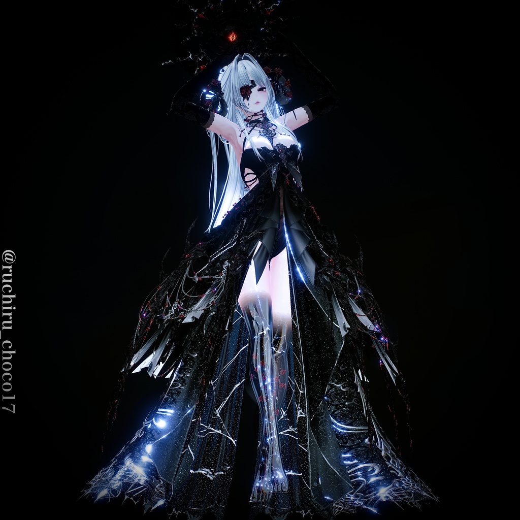 ⟡SALE⟡【MA対応】🦴Necrostride‐ネクロストライド‐【Aquaglassコラボコンテンツ】