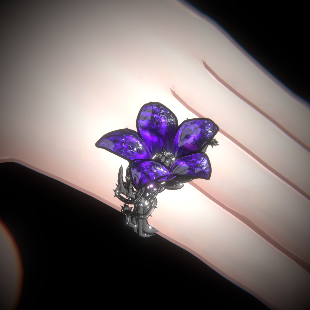 【SALE中‼️】【12アバター対応】💜Amethyst Thorn Regalia💜