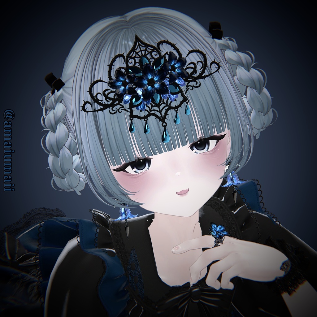 【SALE中‼️】【12アバター対応】💜Amethyst Thorn Regalia💜