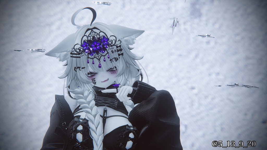 【SALE中‼️】【12アバター対応】💜Amethyst Thorn Regalia💜