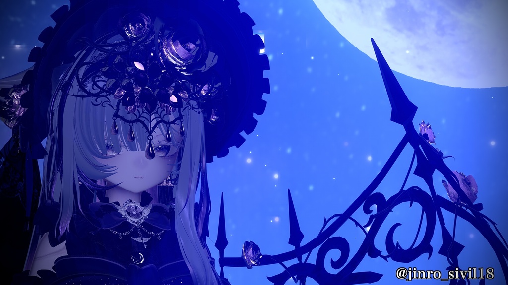 【SALE中‼️】【12アバター対応】💜Amethyst Thorn Regalia💜