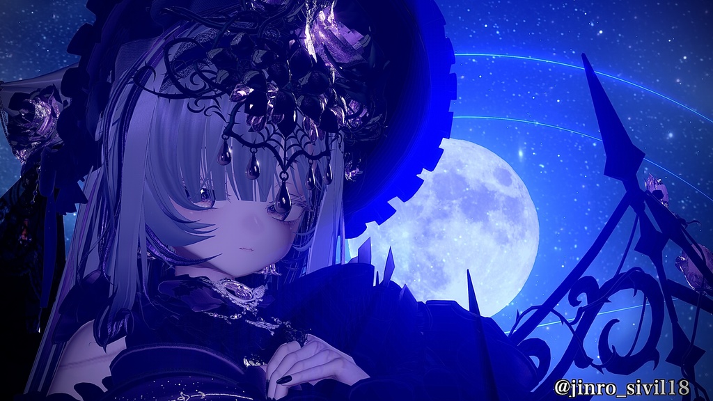 【SALE中‼️】【12アバター対応】💜Amethyst Thorn Regalia💜