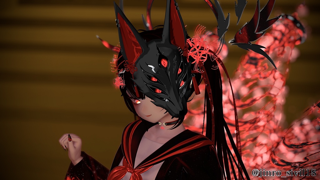 【SALE中‼️】Abyssal Vulpes -多眼狐面-