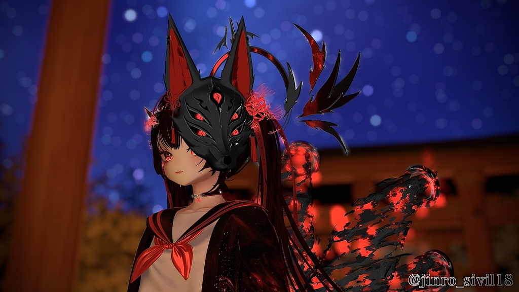 【SALE中‼️】Abyssal Vulpes -多眼狐面-