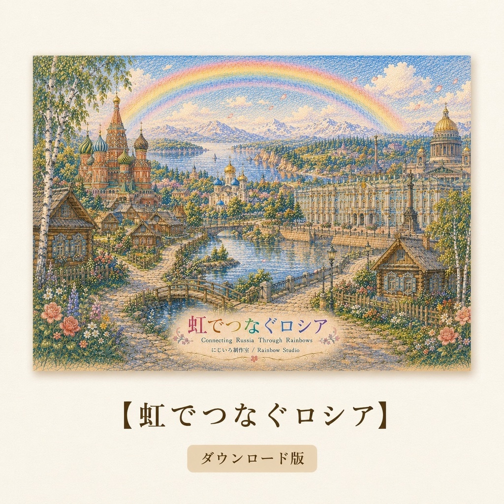 虹でつなぐロシア【アートコレクション・JPGダウンロード版】