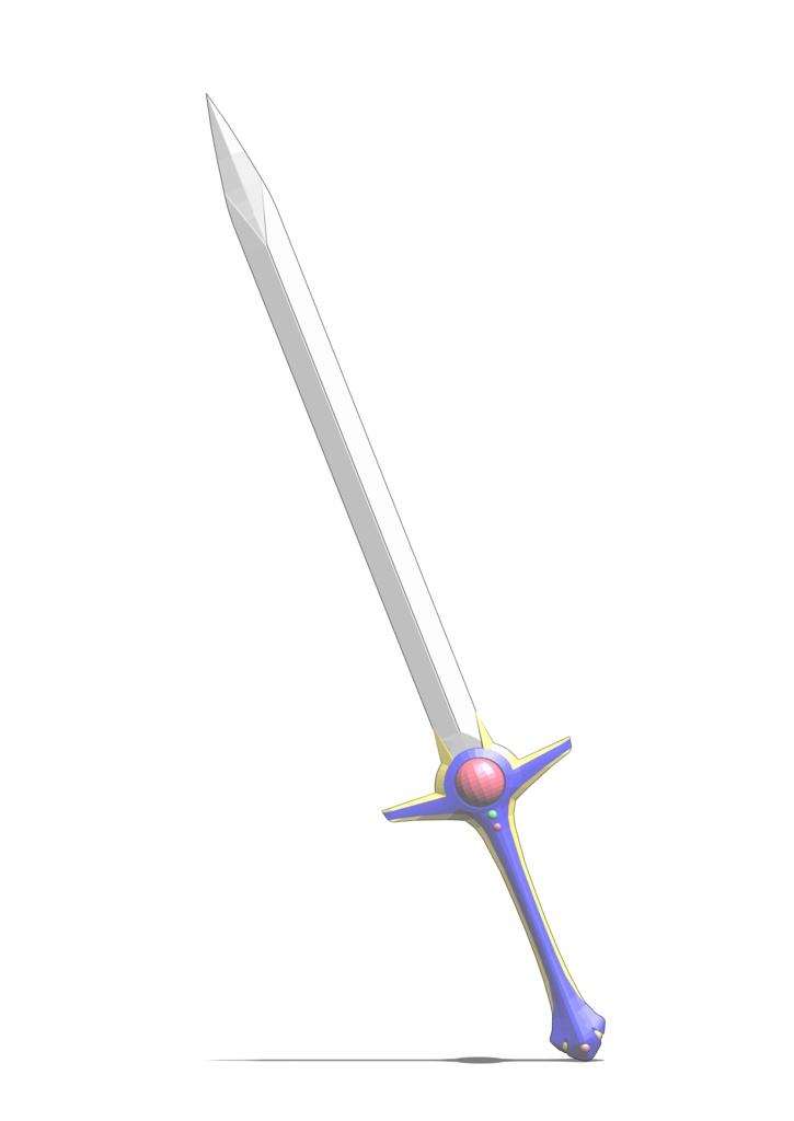 光の剣と斬妖剣