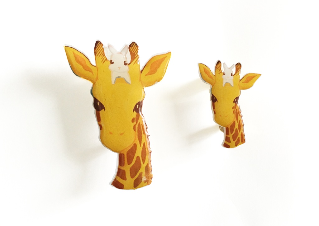 女性が喜ぶ ブローチ キリン ブローチ コサージュ Www Smithsfalls Ca