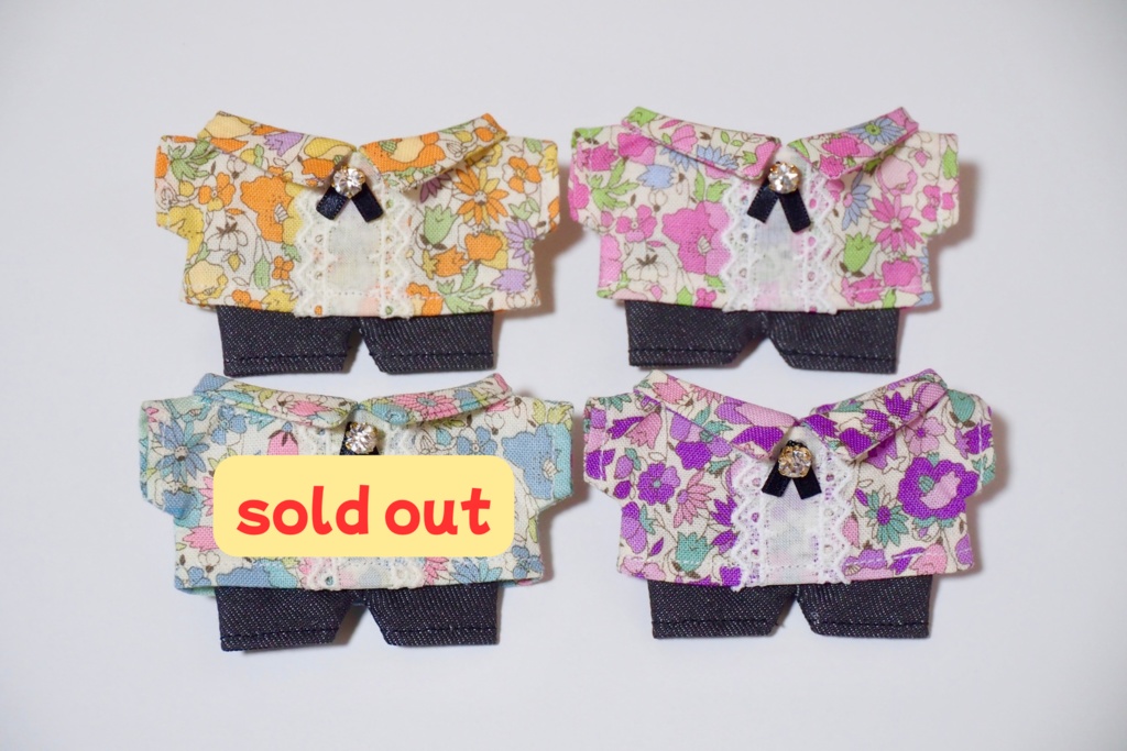 花柄シャツ(ちびぐるみ)