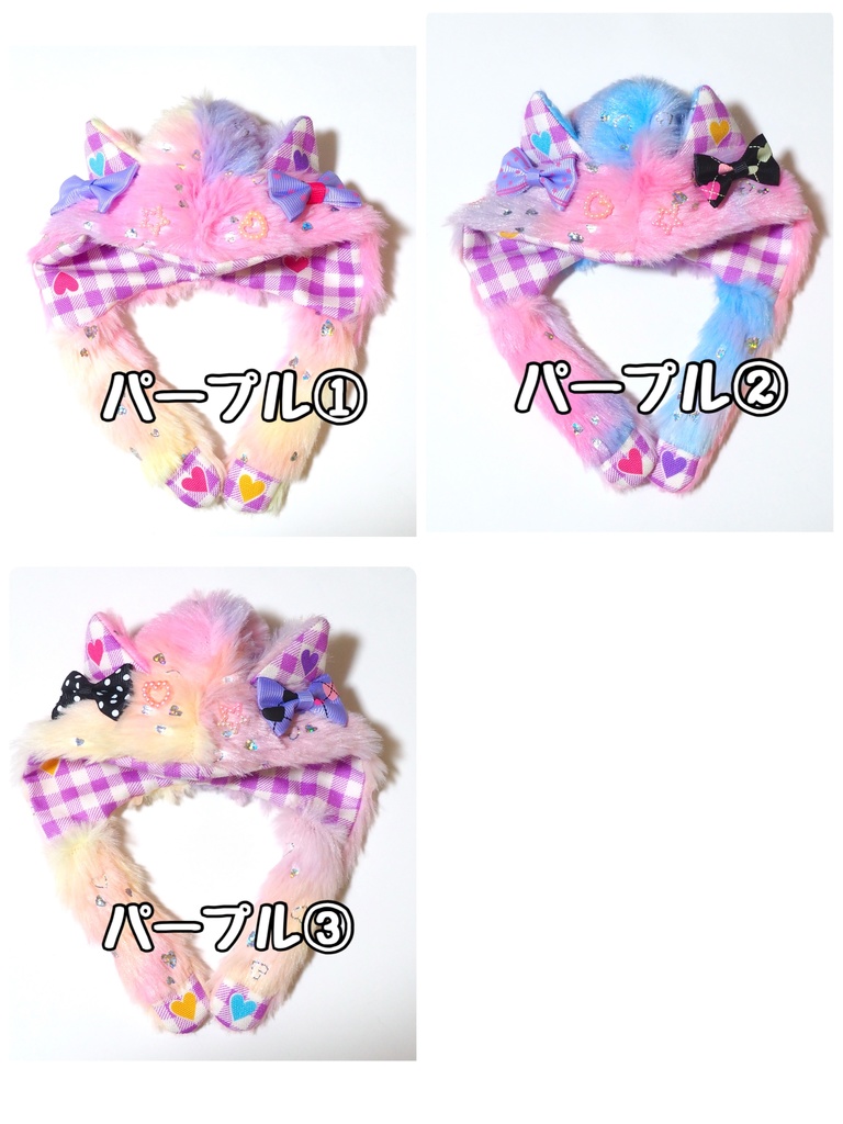 ネコ耳フードマフラー(ちびぐるみ)