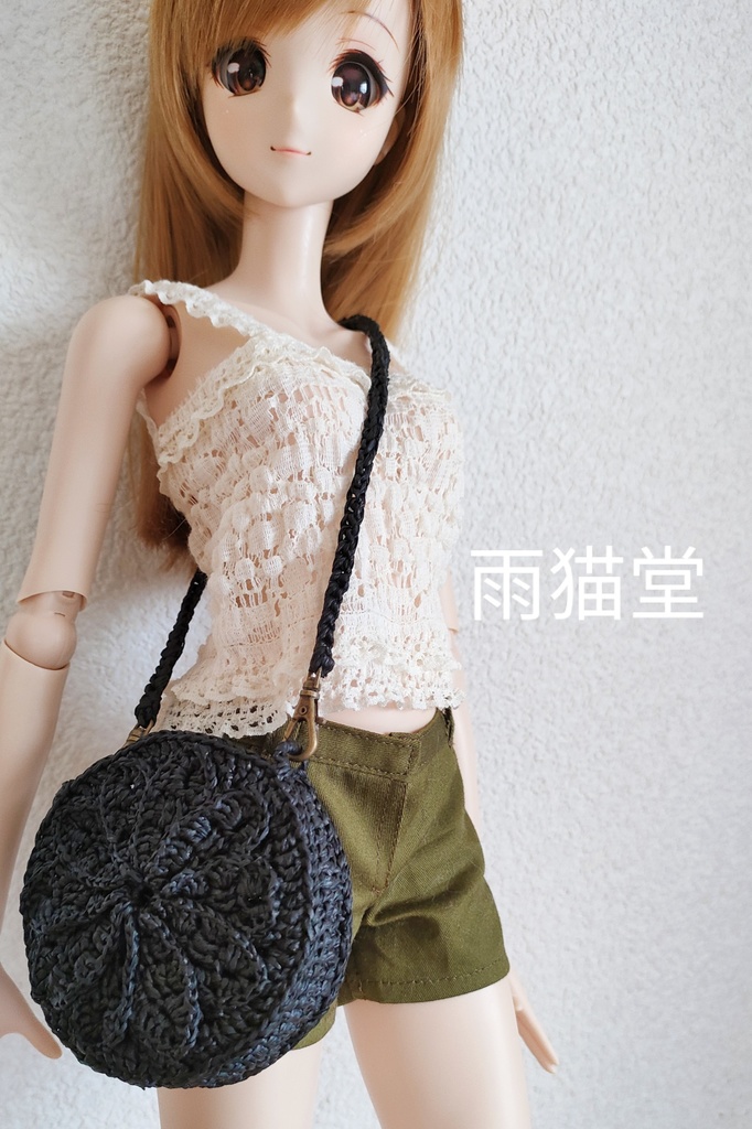 1/3ドールサイズ お花のサークルバッグ