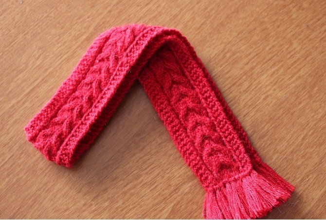 ニット帽&マフラー