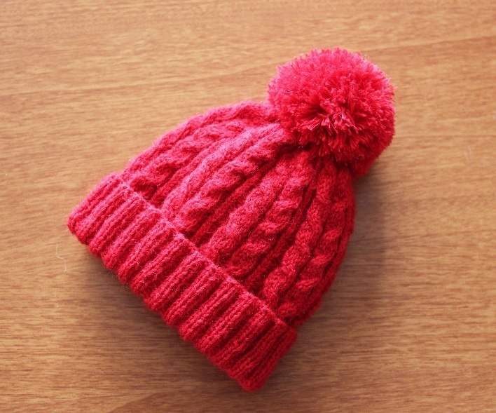 ニット帽&マフラー