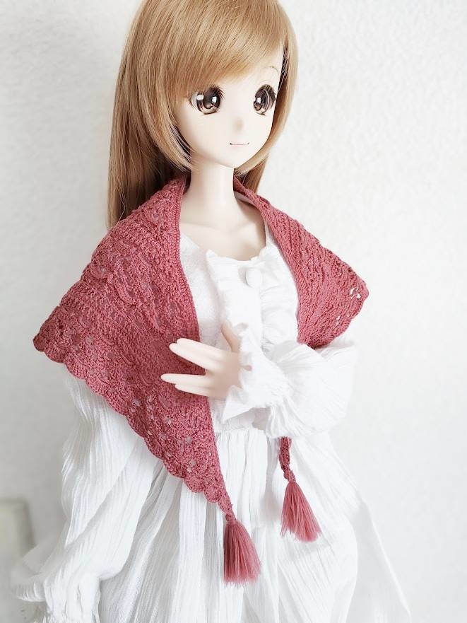 １／３ドールサイズ　ショール