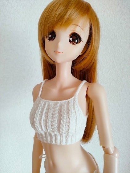 アラン模様のキャミソール&ボトム