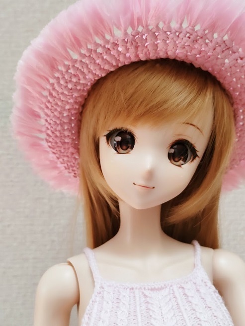 スマートドール 麦わら帽子とかごバッグ