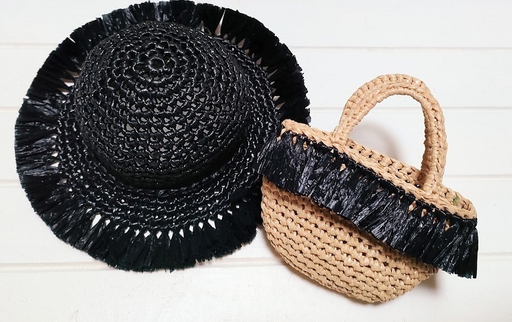 スマートドール 麦わら帽子とかごバッグ