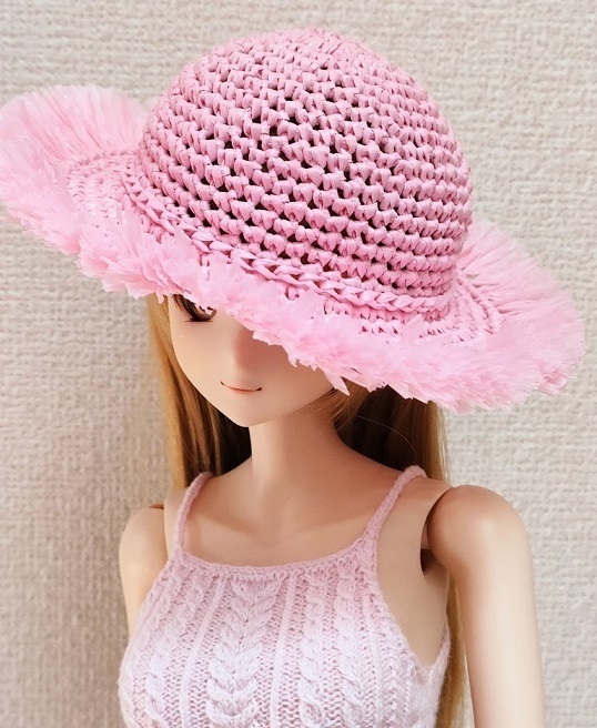 スマートドール 麦わら帽子とかごバッグ