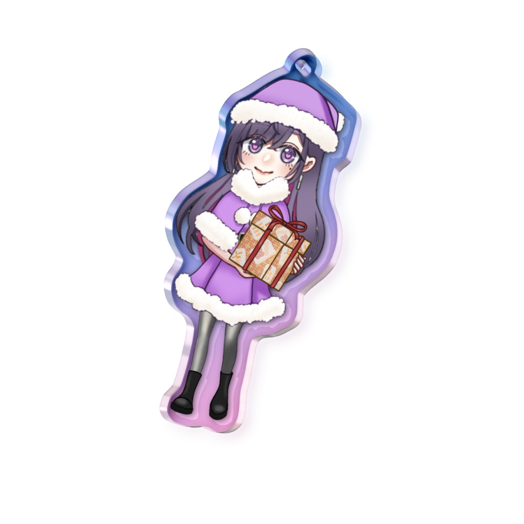 クリスマス横屋 オーロラアクリルキーホルダー