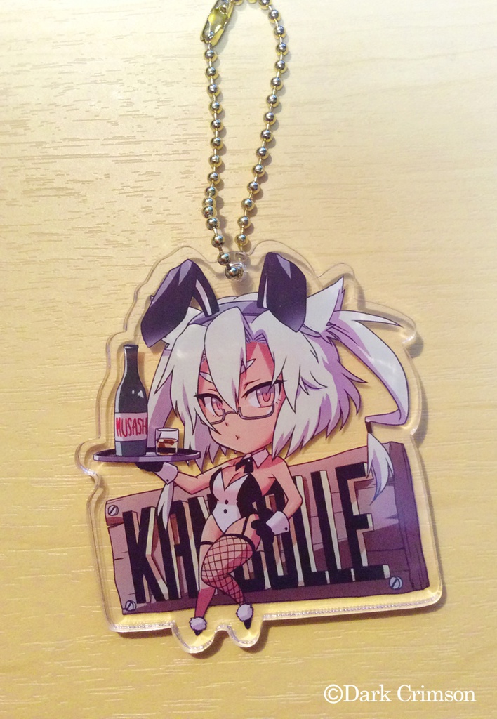 【アクリルキーホルダー】BunnyGirl武蔵